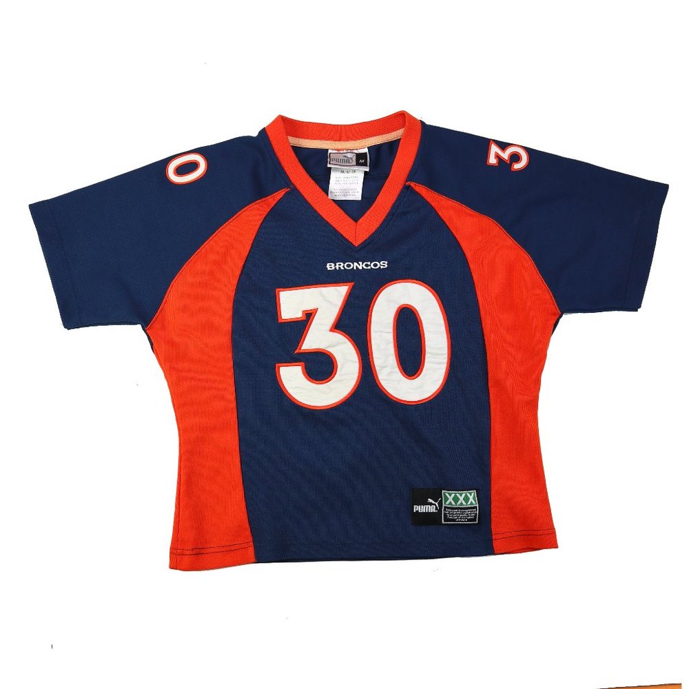 Vintage 90s Puma Denver Broncos Terrell Davis
